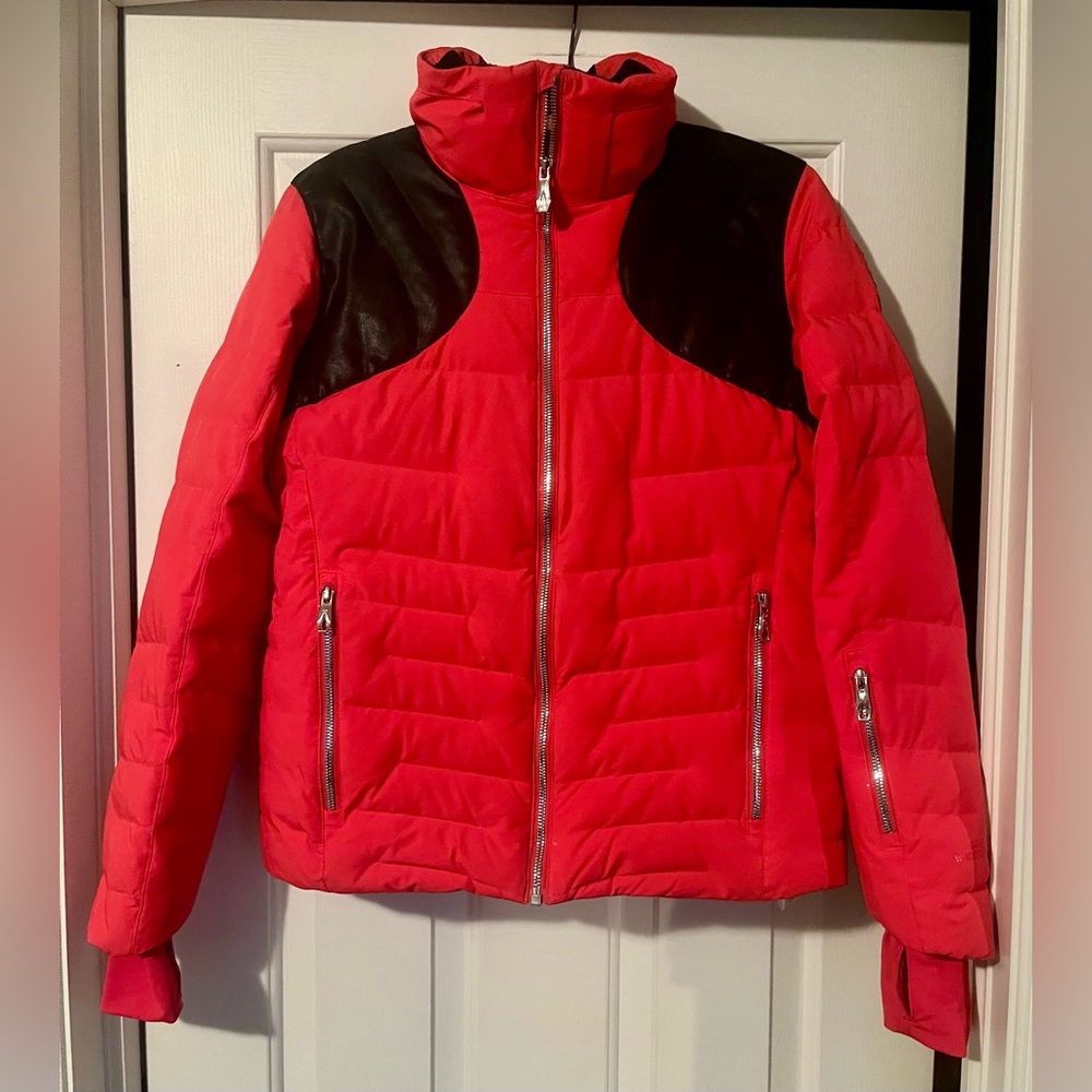 Spyder Red and Black ski Jacket